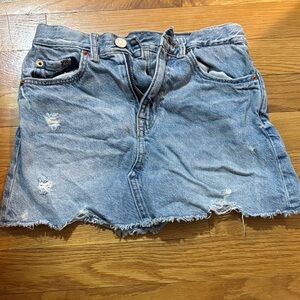 Zara Kids Blue Denim Skirt